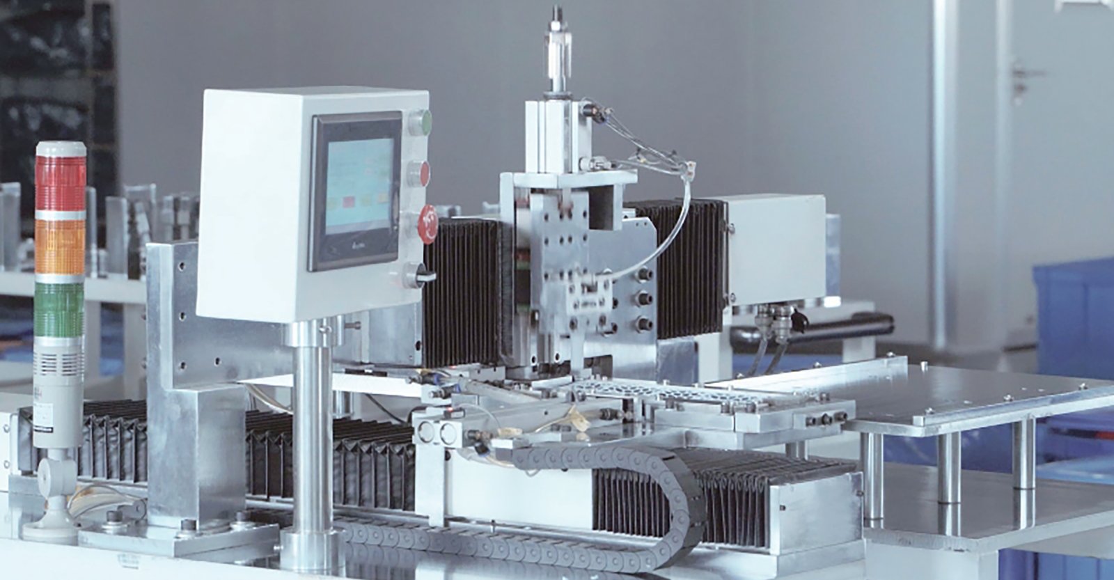 Nokelab-100k cleanroom-vial-septa-production-line