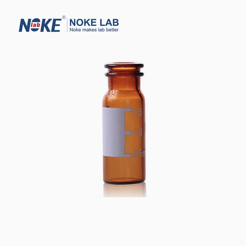 NKNV-2-11-A-W, 2ML ND11 Amber Glass Snap Top Vial, w/Write-on Spot, 11.6*32mm, USP type 1