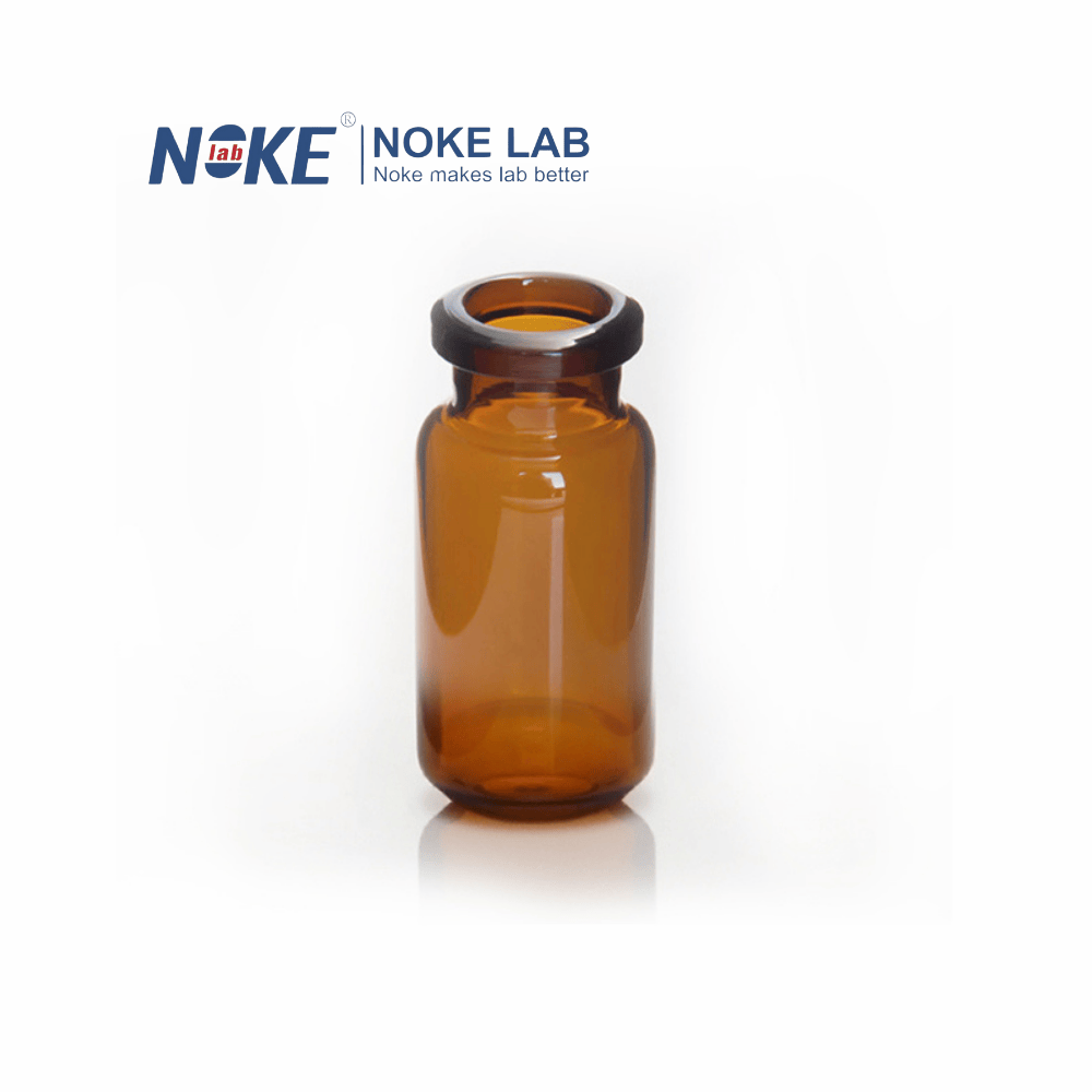 10mL Amber Crimp-top Headspace Vial, Round Bottom, 22.5*46mm, USP type 1