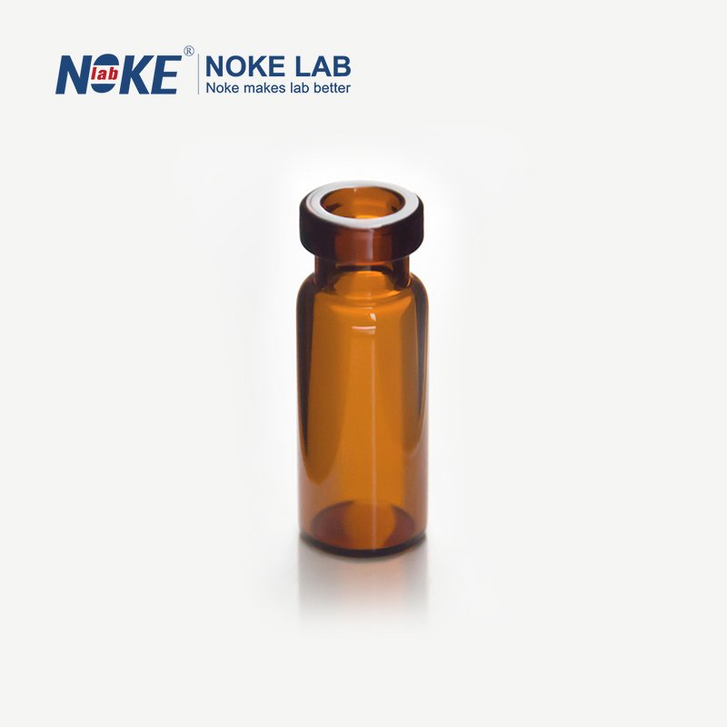 NKCV-2-11-A, 2ML ND11 Amber Glass Crimp Neck Vial